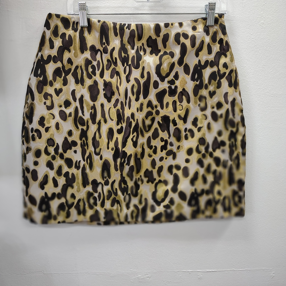 Leopard Print Women's Skirt